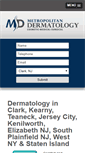 Mobile Screenshot of metropolitanderm.com